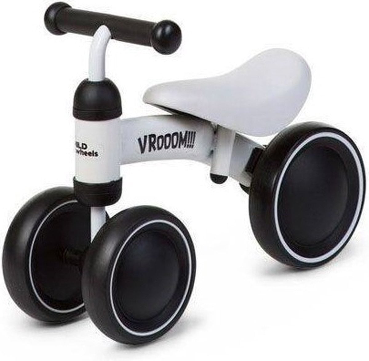 Childhome Babyfiets Vroom Wit - Loopfiets (5420007148560)