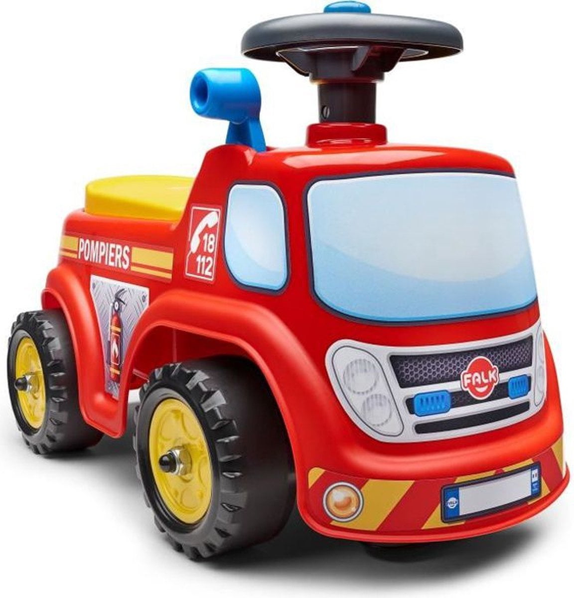 FALK Loopauto brandweerauto Fireman (3016200007005)