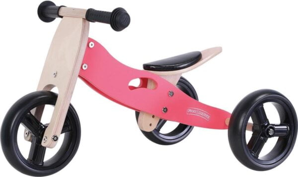 Free2Move 2 in 1 Loopfiets - Driewieler - Balance Bike - Roze (3830071139630)