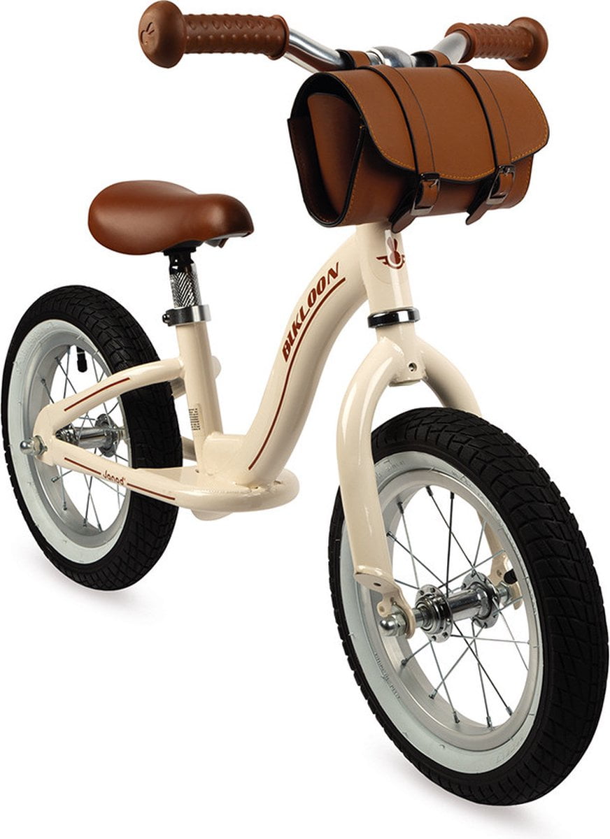 Janod - Metalen Bikloon loopfiets - Vintage Beige (3700217332945)