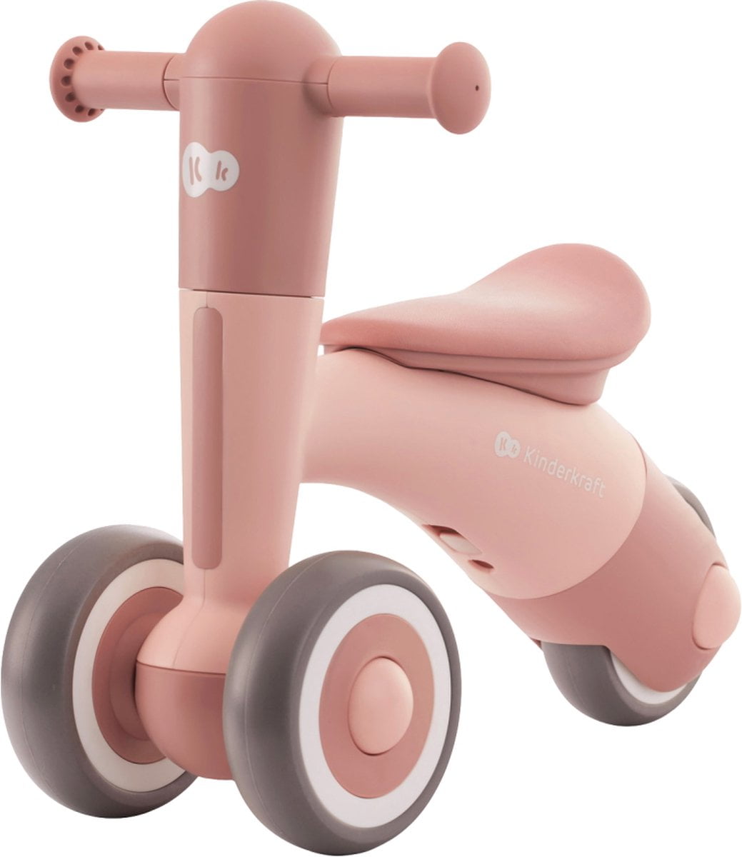 Kinderkraft Loopfiets - Driewieler - Minibi - Candy Pink (5902533920082)