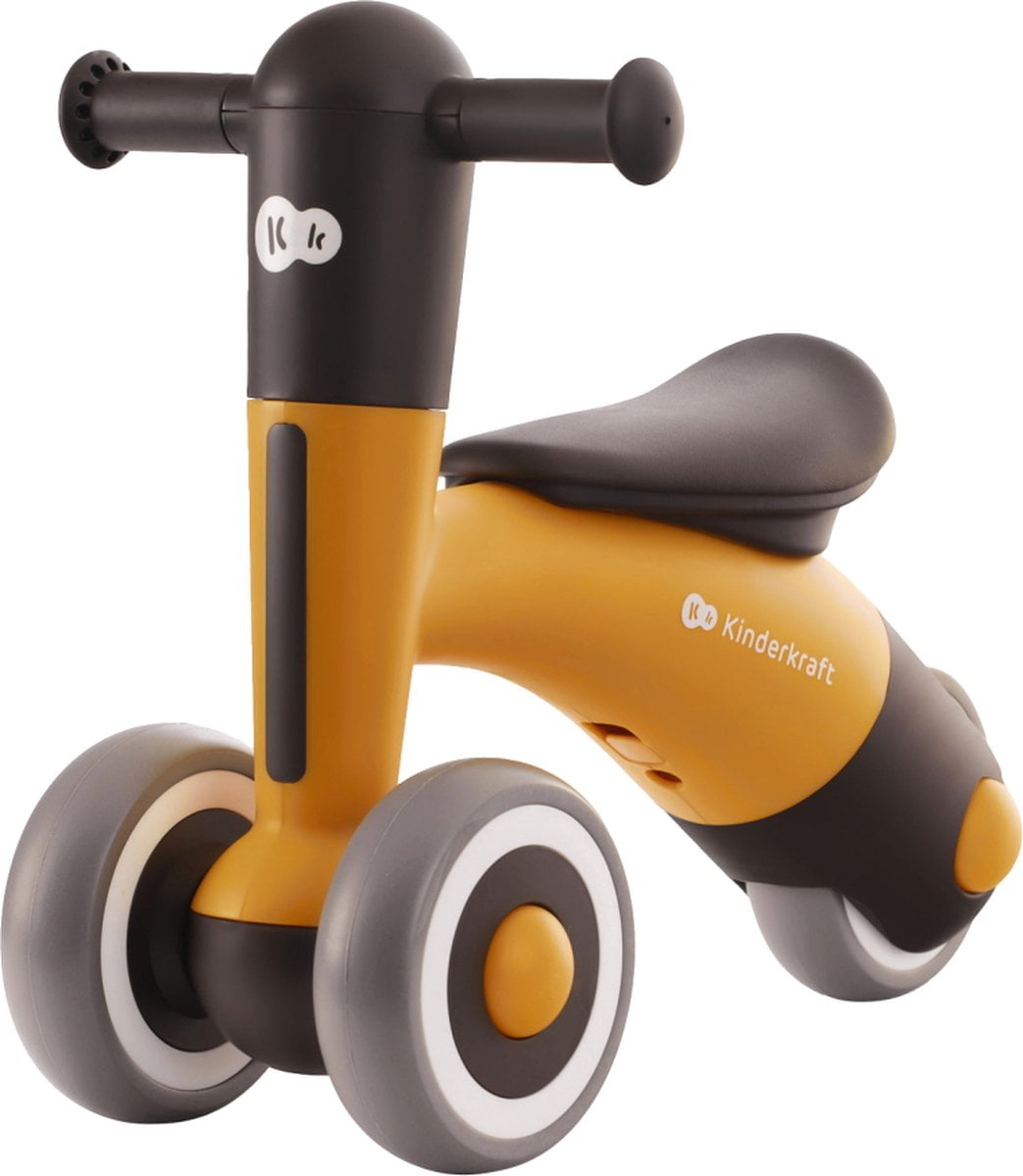 Kinderkraft Loopfiets - Driewieler - Minibi - Honey Yellow (5902533920068)