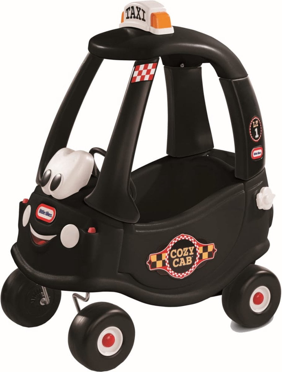 Little Tikes Cozy Coupe Taxi Loopauto - Zwart (0050743172182)