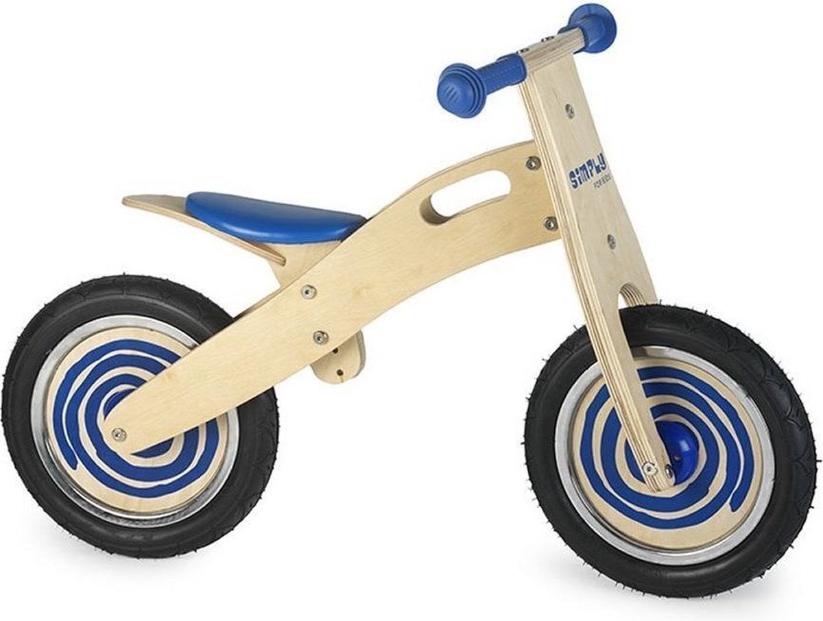 Loopfiets blauw Simply for kids (8717278832975)