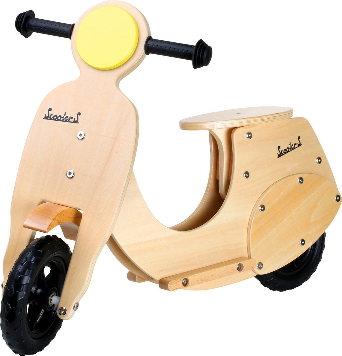 Loopfiets - hout - Klassiek (7436943258285)