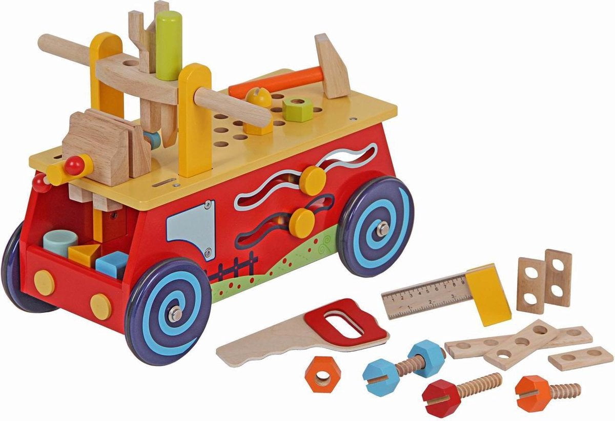 Playwood - Loopauto werkbank (8717255027844)