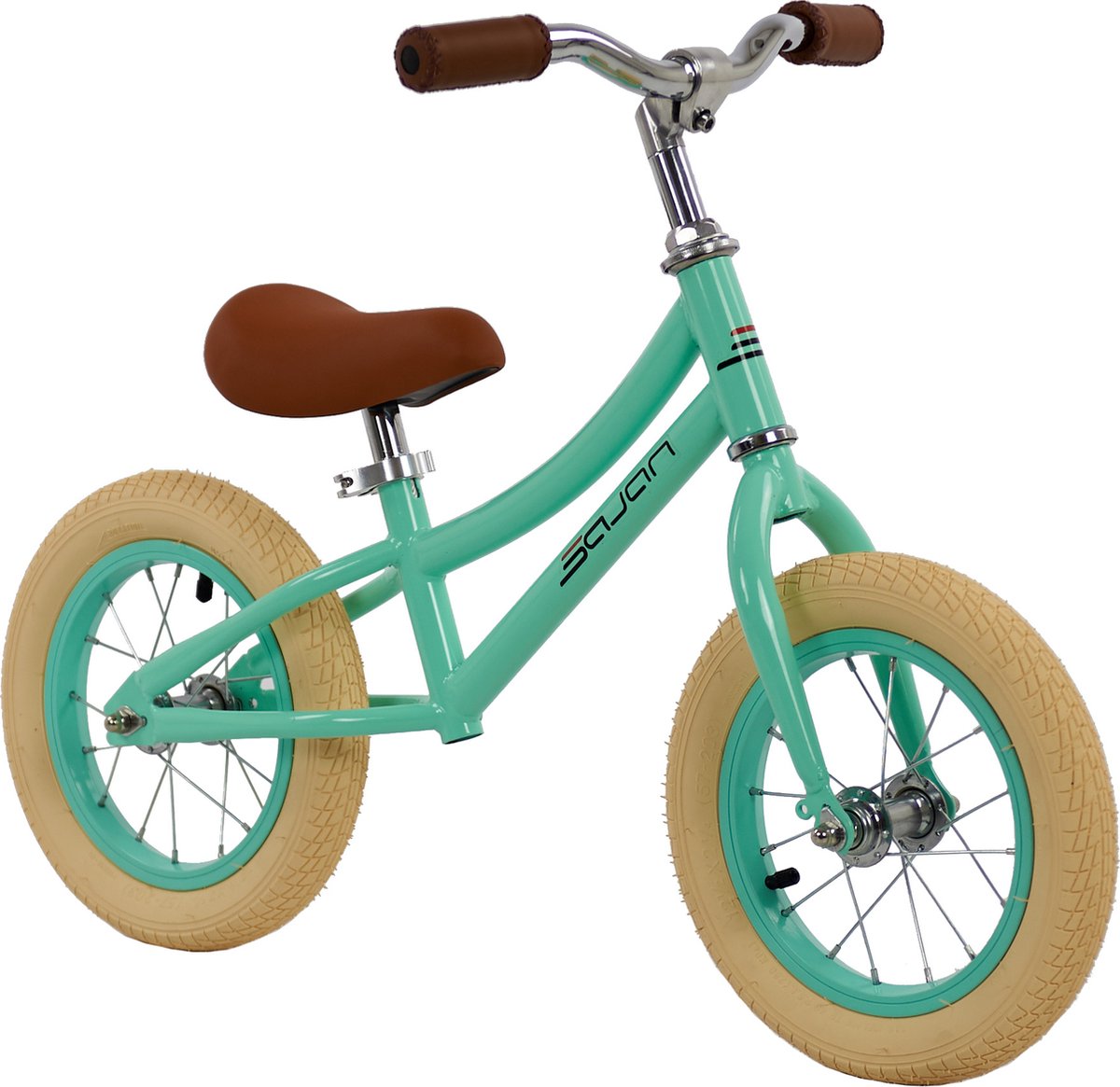 Sajan - Loopfiets - Luchtbanden - Mint-Groen - Loopfiets 2 jaar - Balance bike (8720512840735)