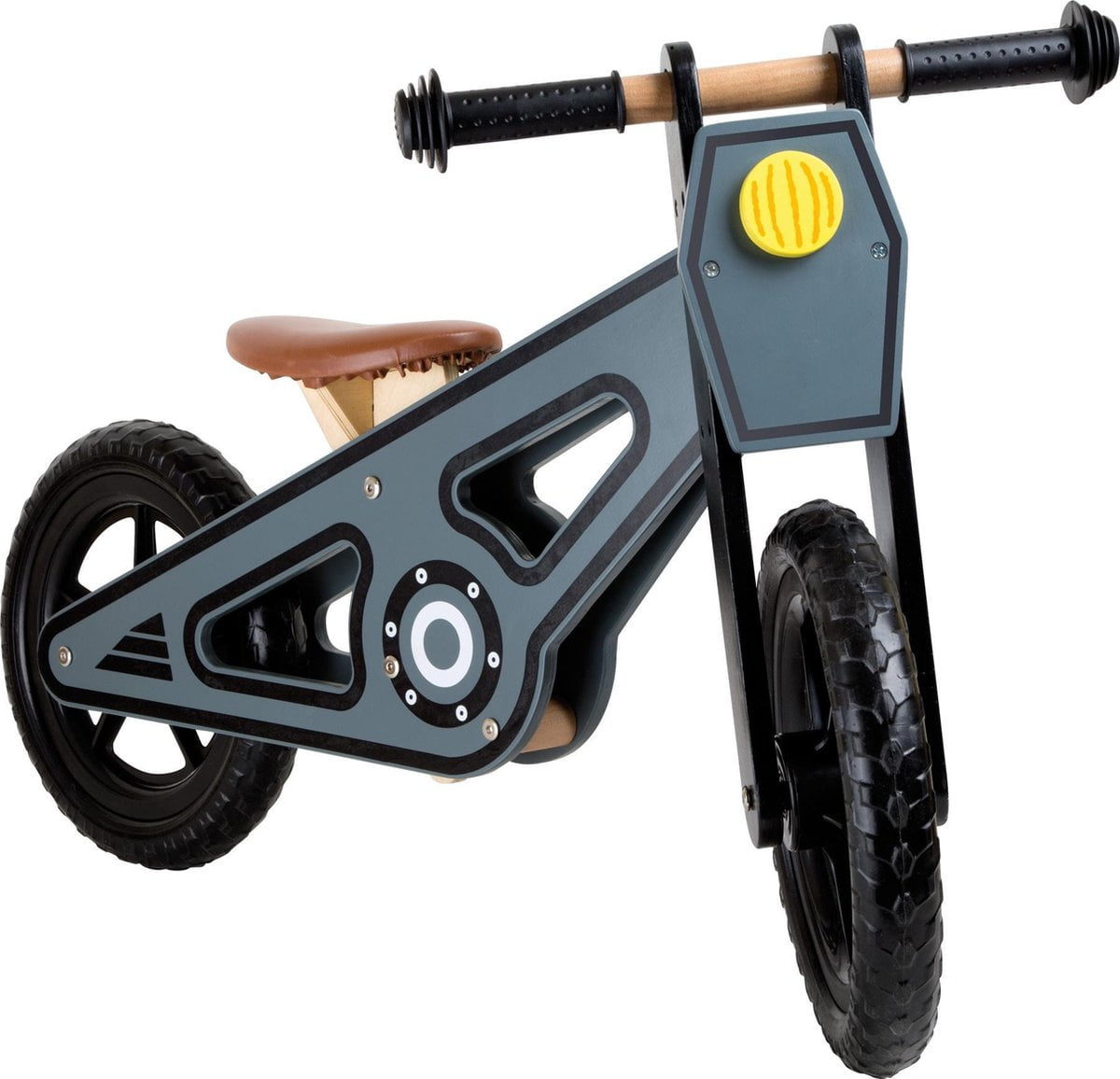 Small Foot Loopfiets Speedy - Loopfiets - Jongens en meisjes - Grijs - 12 Inch (4020972101082)