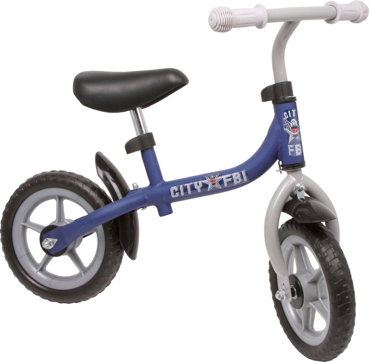 Small foot Loopfiets city scooter jongens blauw (4020972040404)