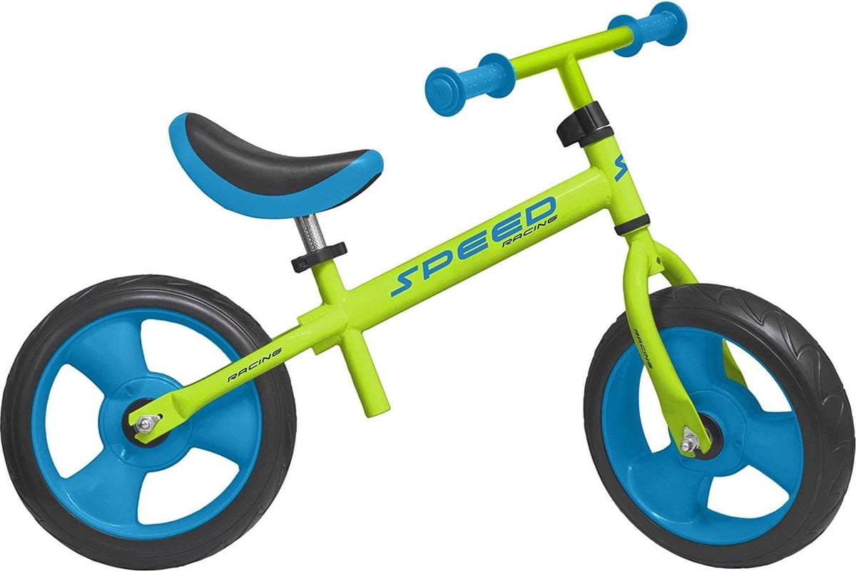 Toimsa Speed - Loopfiets - Jongens en meisjes - Groen;Blauw - 12 Inch (8422084001506)