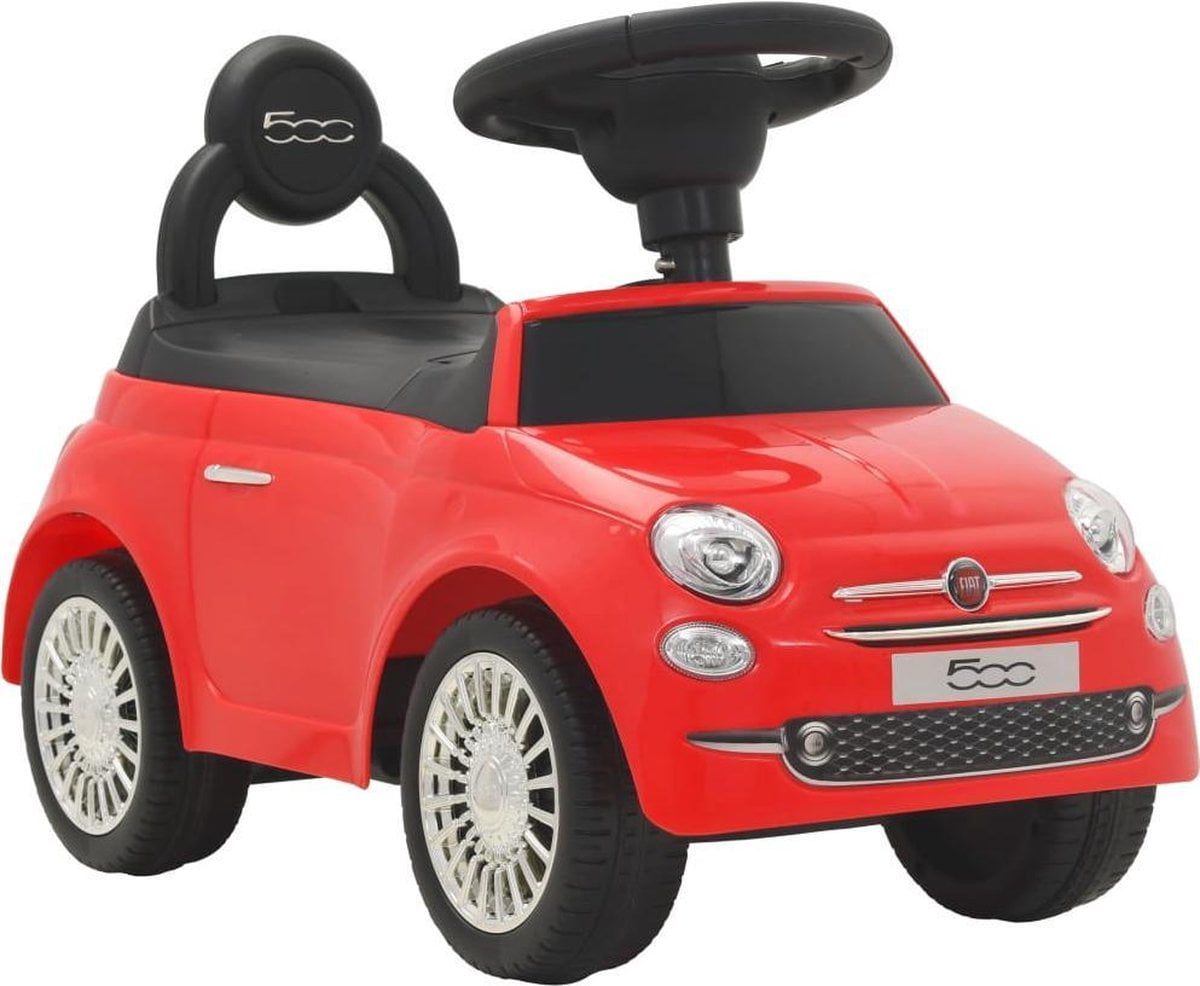 vidaXL Loopauto Fiat 500 rood (8718475597957)