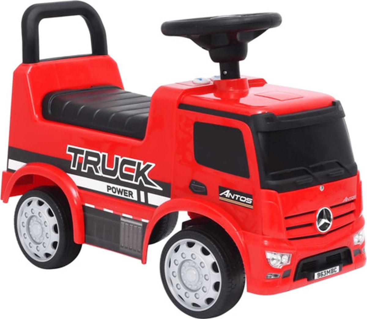 vidaXL Loopauto Mercedes Benz Truck rood (8720286350355)