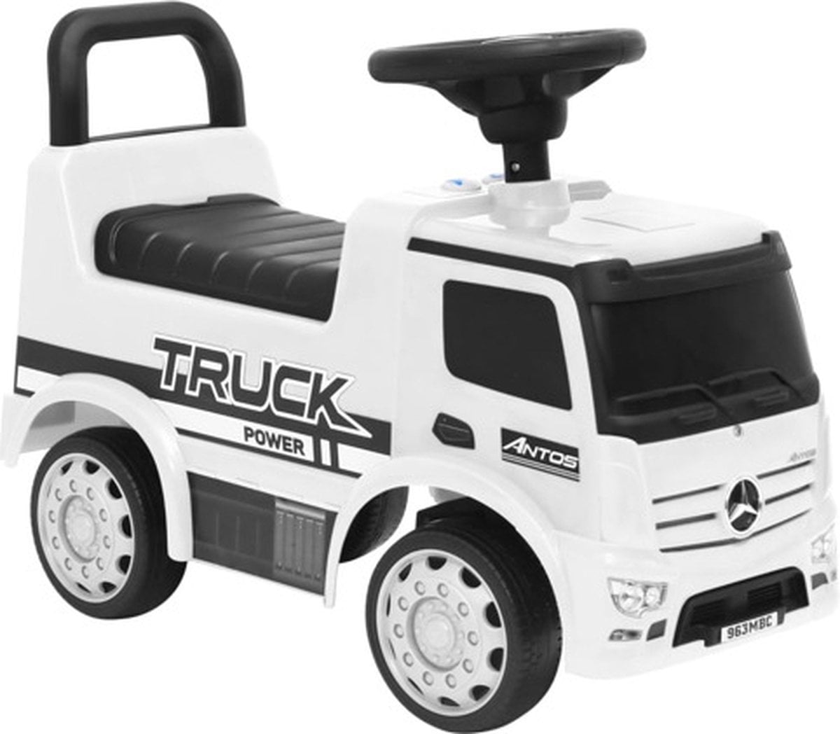 vidaXL Loopauto Mercedes Benz Truck wit (8720286350348)