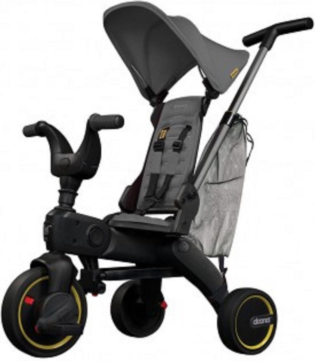 Doona - Liki Trike S3 - Opvouwbare Driewieler - Driewieler - Grey Hound (4897055666260)