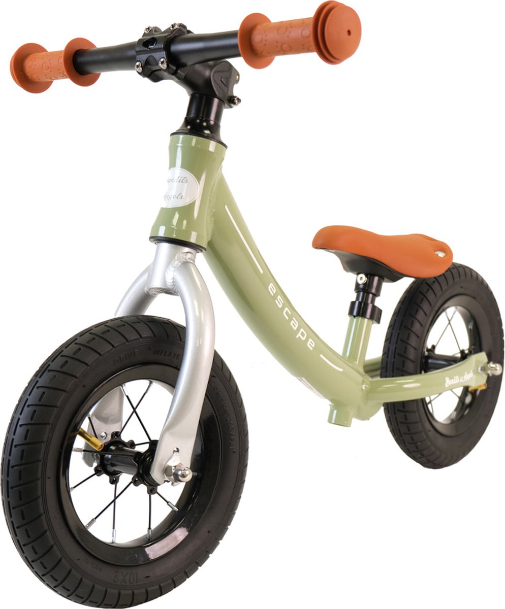 Bandits & Angels loopfiets Escape Green - 2 jaar - jongens en meisjes - metaal - groen (8719558086443)