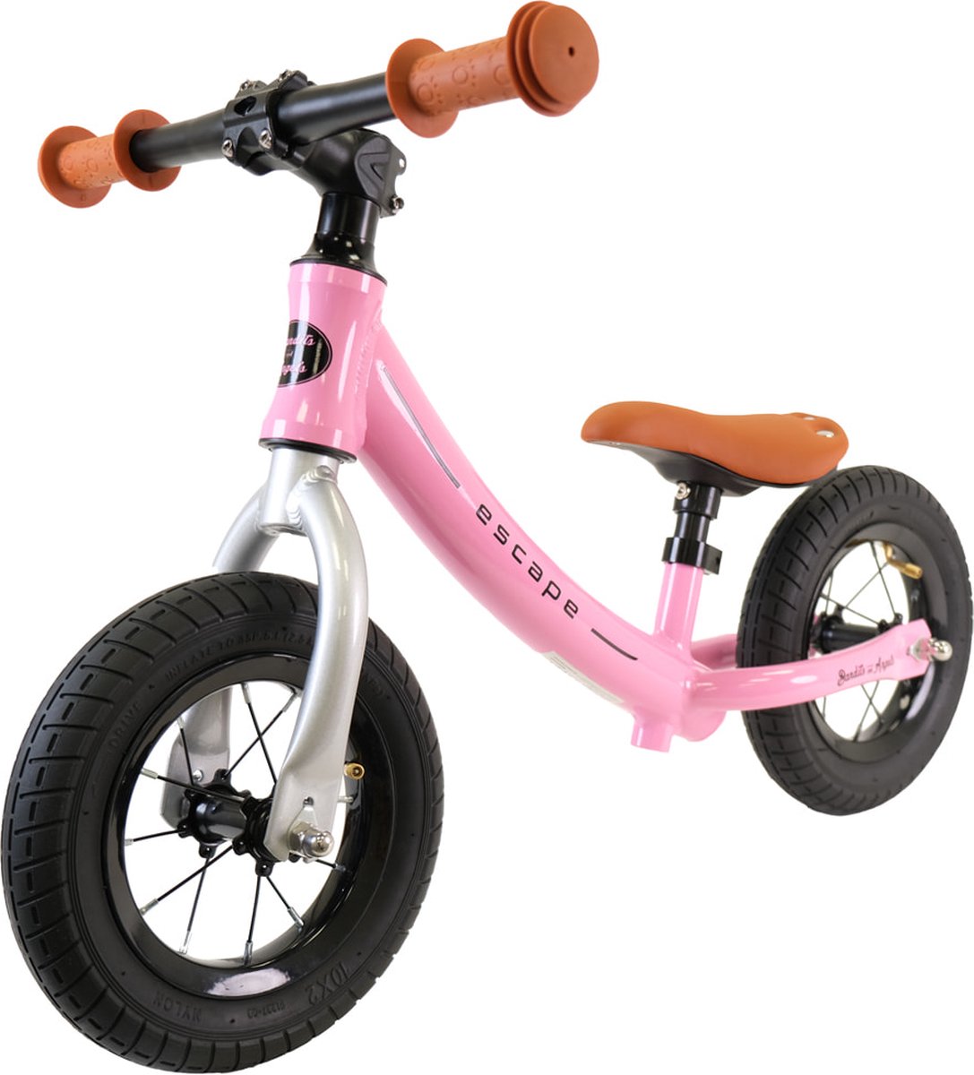 Bandits & Angels loopfiets Escape Pink - 2 jaar - meisjes - metaal - roze (8719558084043)