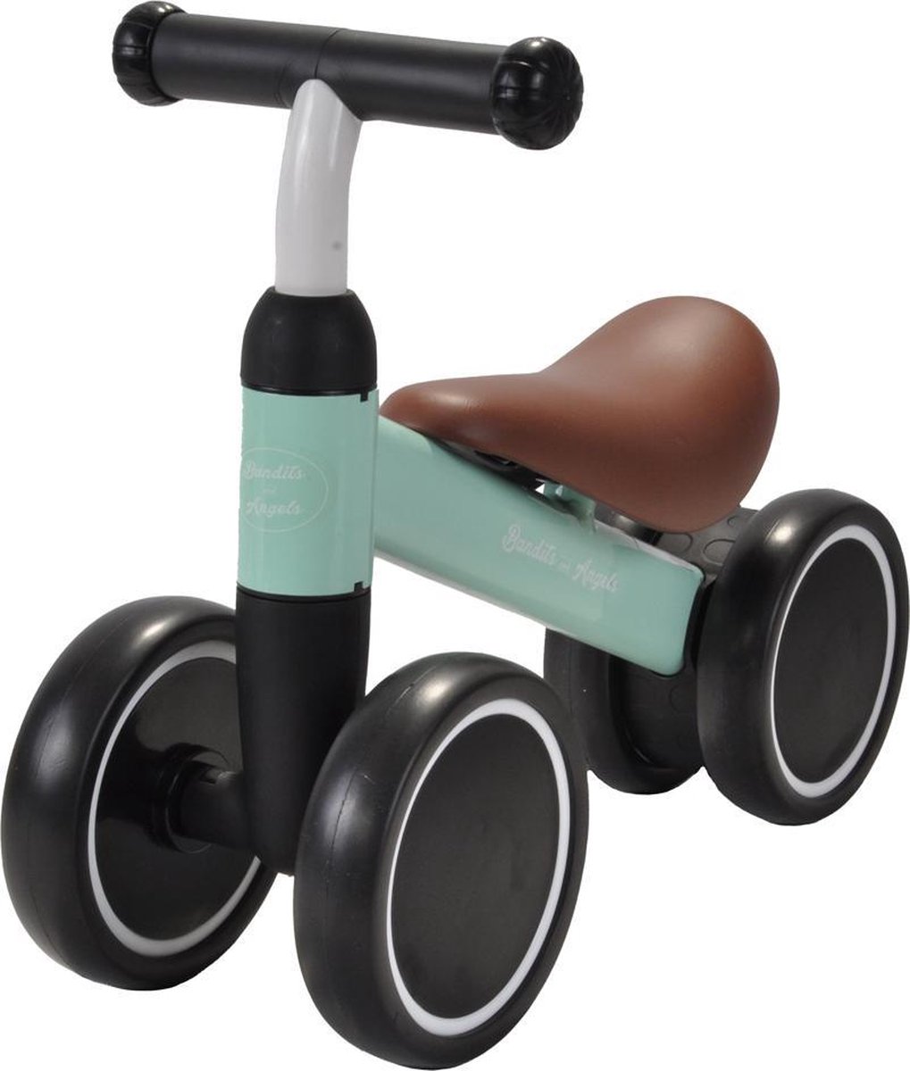 Bandits & Angels loopfiets Little Starter mint - 1 jaar - jongens en meisjes - metaal - mint (8719558084289)