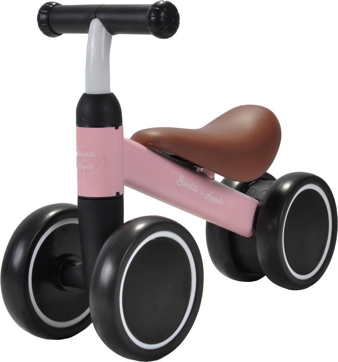 Bandits & Angels loopfiets Little Starter pink - 1 jaar - meisjes - metaal - roze (8719558084302)