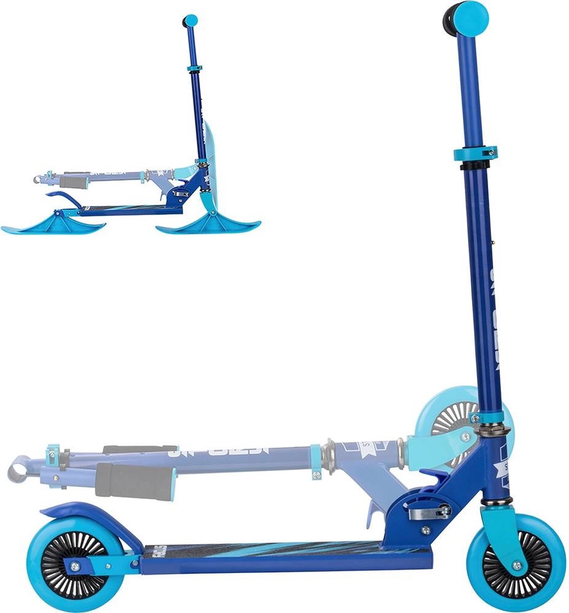 Story Freshie Verstelbare Kinderstep / Sneeuwscooter Blue (5713525083841)