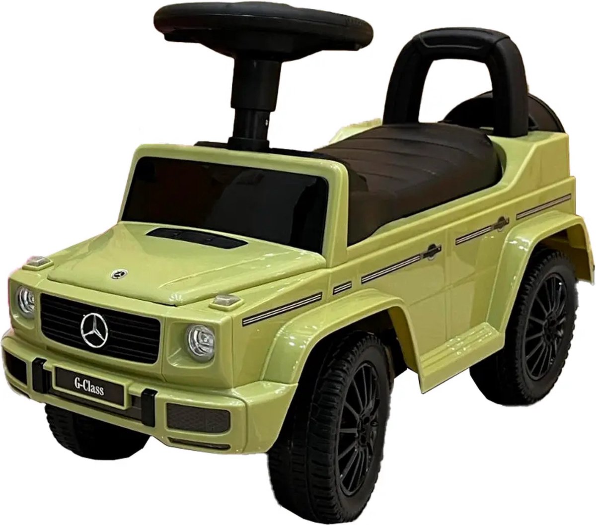 Bandits & Angels loopauto Mercedes Benz G350D retro groen - 1 jaar - jongens en meisjes - groen (8719558087617)