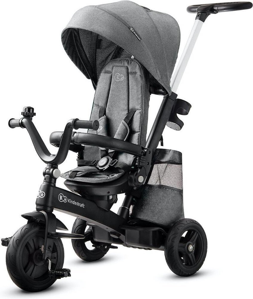 Kinderkraft Driewieler - Tricycle Easytwist Platinum Grey (5902533914487)