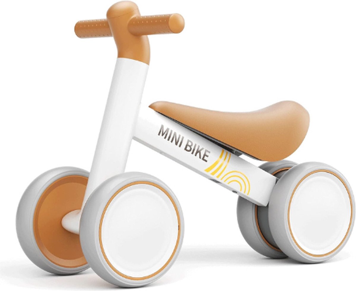 Loopfiets - Buitenspeelgoed - Kinderloopfiets - Bruin - 1 Jaar (8721022730363)