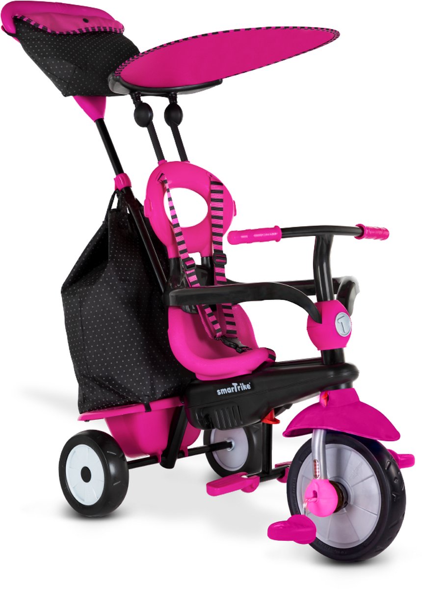 SmarTrike - Vanilla Plus - roze - driewieler voor peuters (4897025798151)