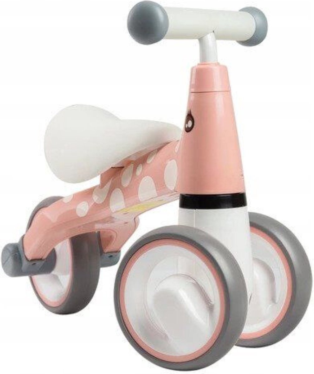 Maxenza Kids LB 1603 - Dé Perfecte Loopfiets voor Jongens & Meisjes van 1 tot 3 Jaar - Roze (8720813519101)