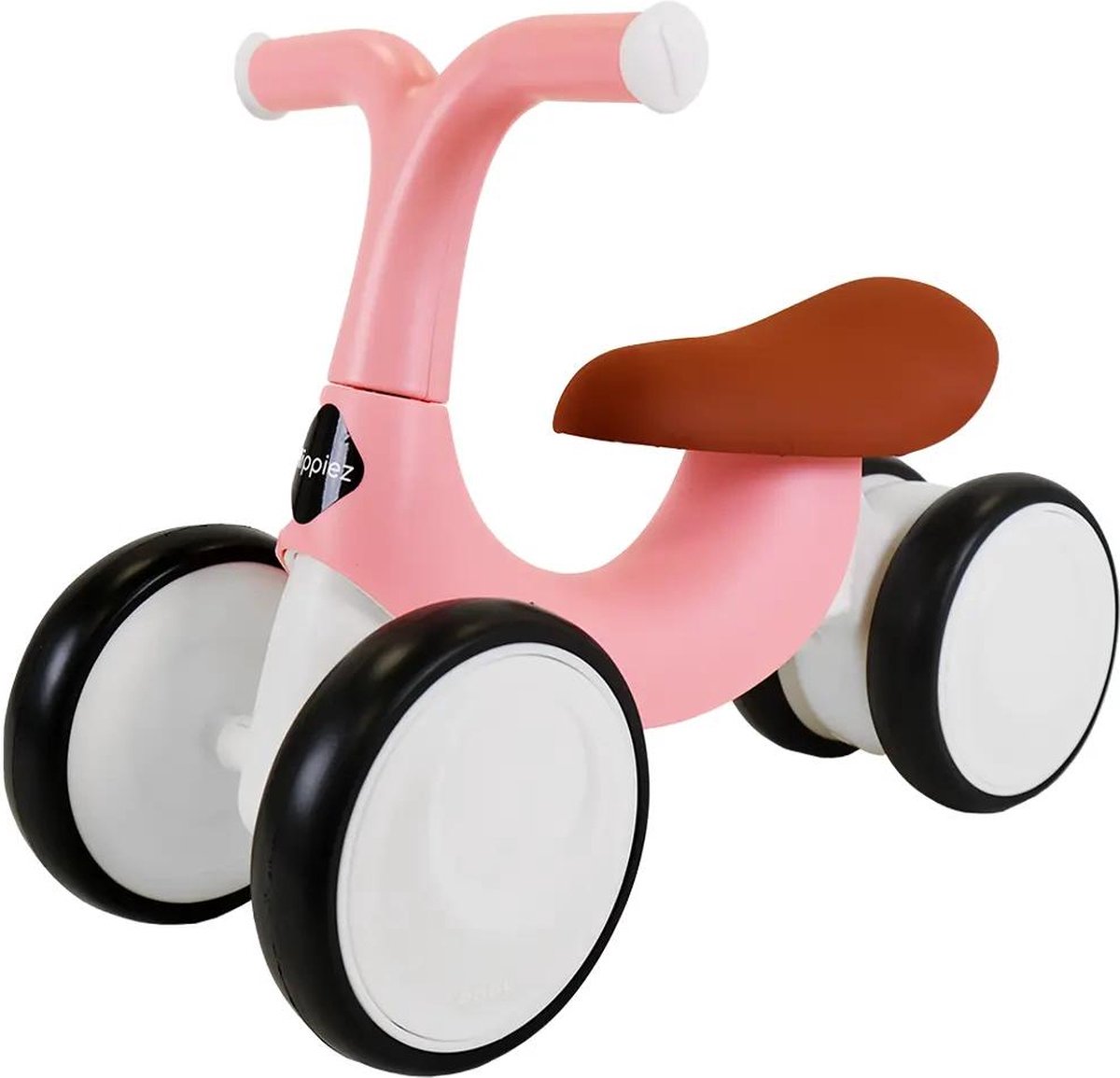 Hippiez loopfiets Freedom Retro Pink - 1 jaar - meisjes - kunststof - roze (8720908930156)