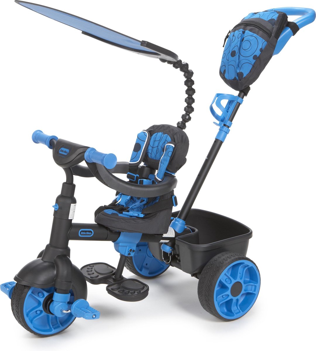 Little Tikes 4-in-1 Deluxe Editie Blauw - Driewieler (0050743634338)