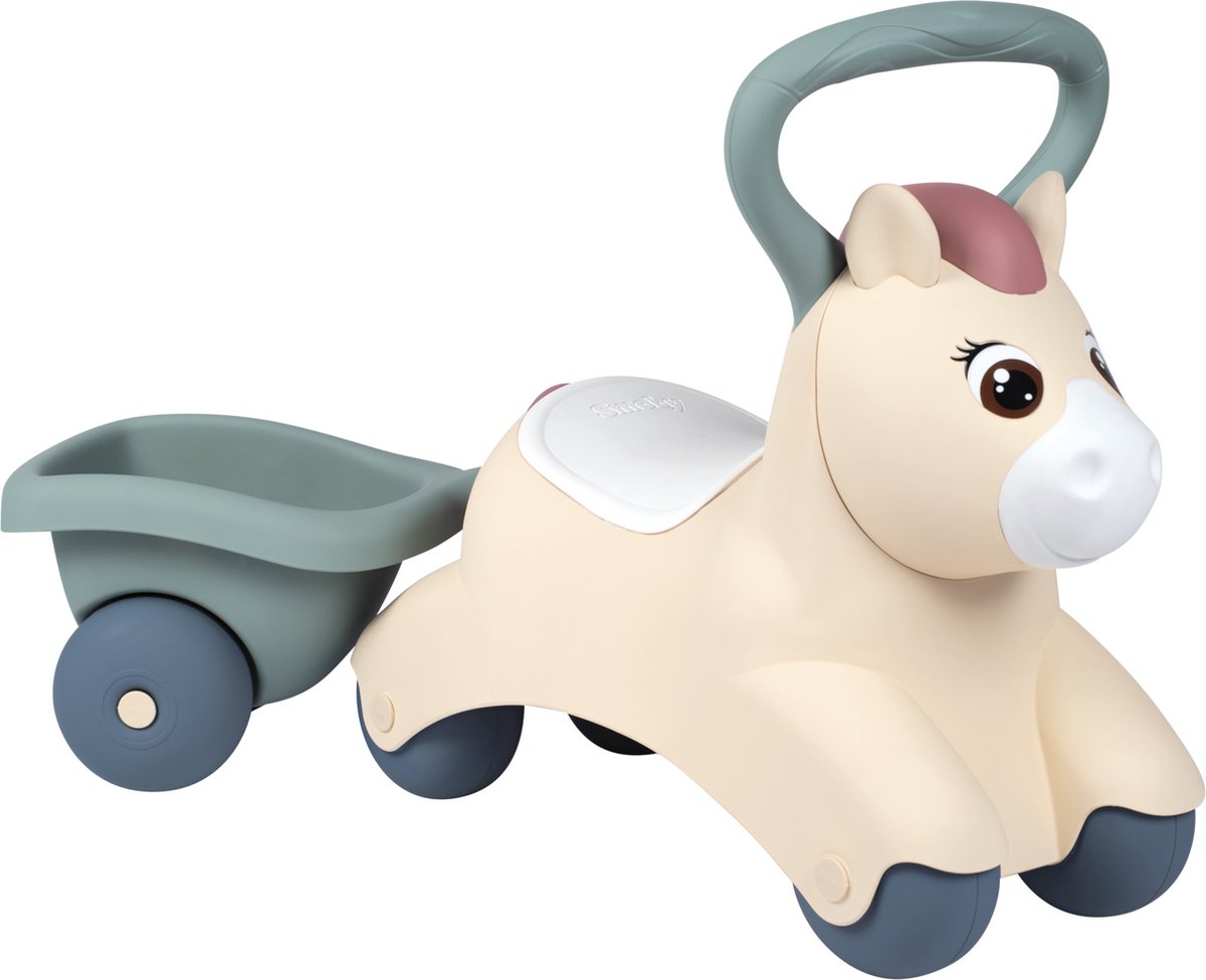 Smoby - Little Smoby Loopwagen Pony Ride On (3032161405025)