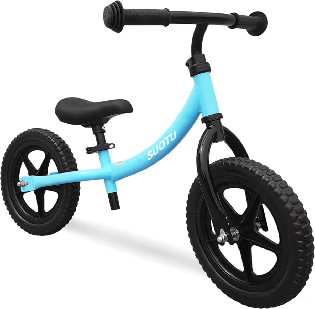 Suotu Loopfiets - Kinderfiets - Kinderen vanaf 3 jaar + - Blauw (8720847289759)