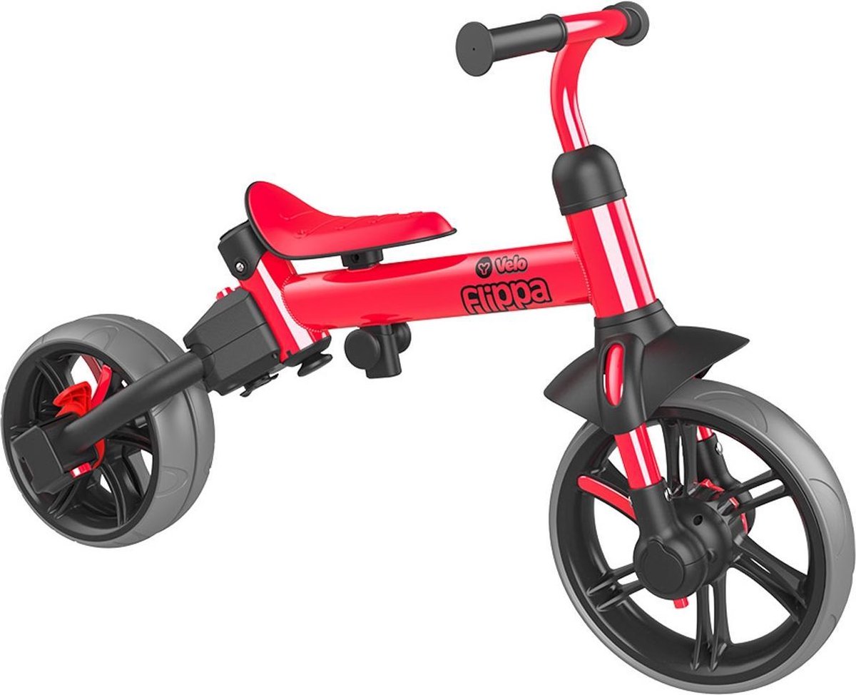 YVELO Flippa loopfiets rood (0816661028358)