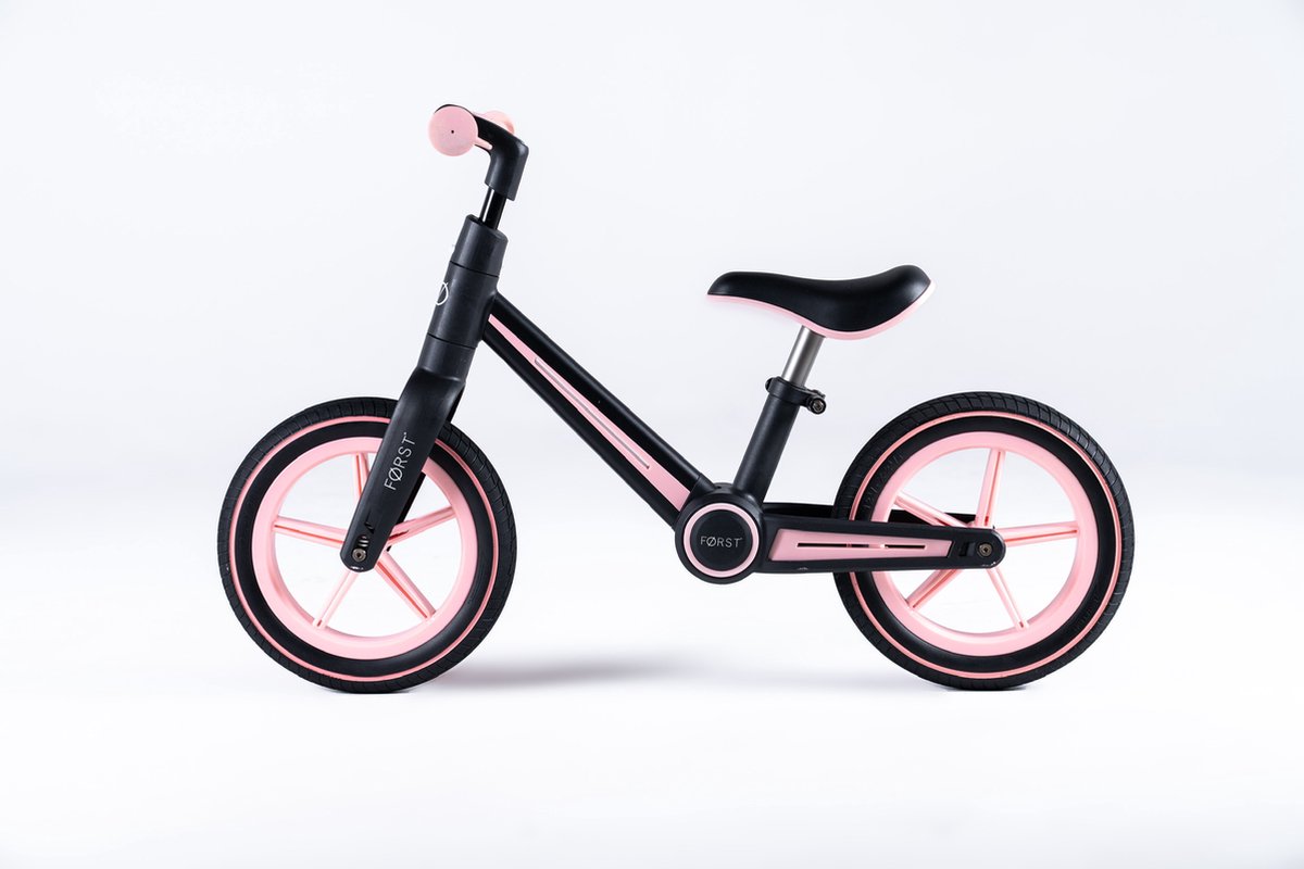 Først opvouwbare loopfiets pink (6097729496447)