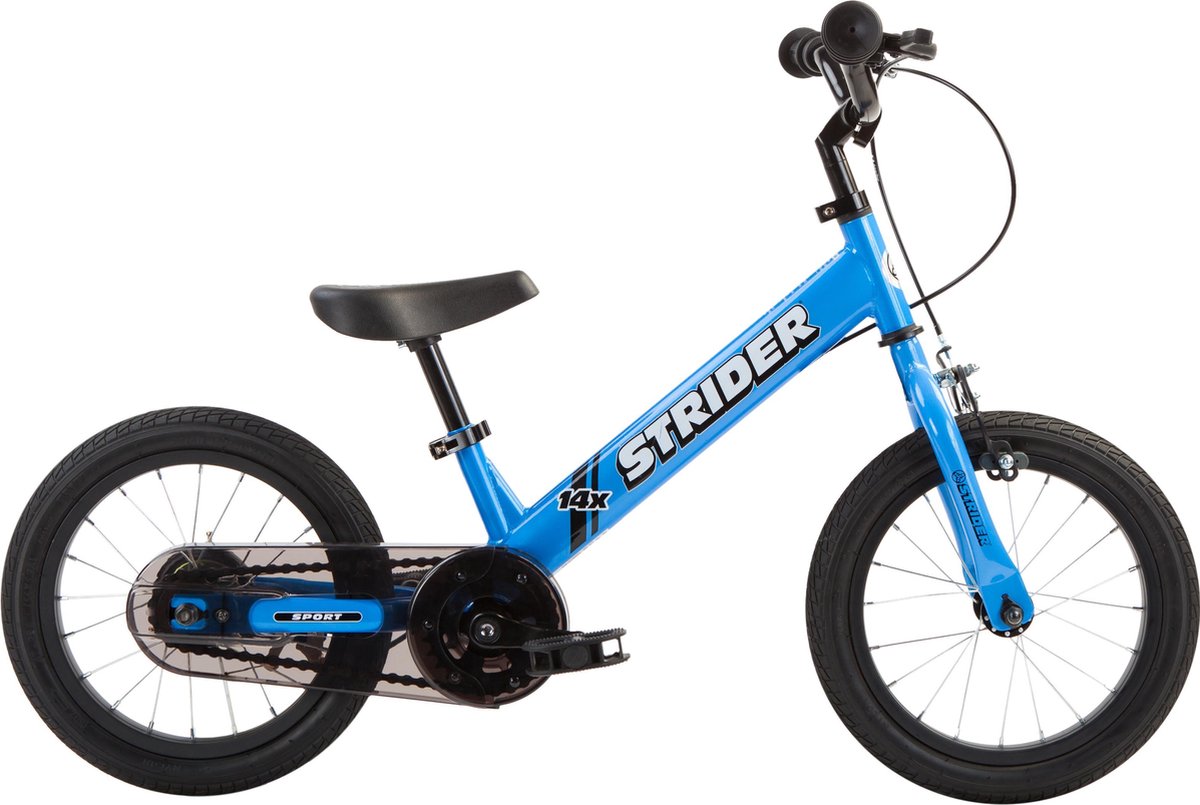 Strider loopfiets 14 inch 3 tot 7 jaar blauw (7111608176509)