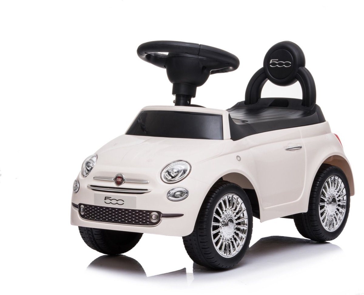 Fiat 500 loopauto wit (5413822534090)