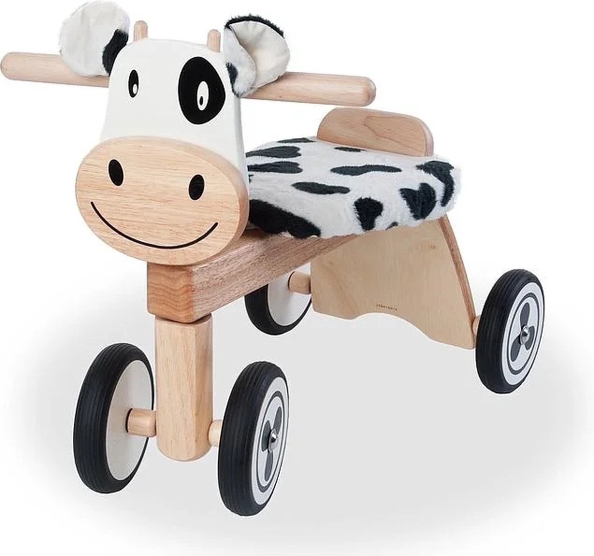 I'm Toy Loopfiets Koe Met Stoffen Zitje (8850714875201)