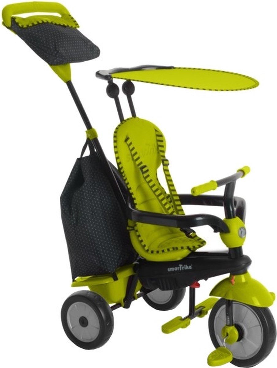 smarTrike GLOW 4 in 1 Driewieler Groen/Zwart (4897025798298)