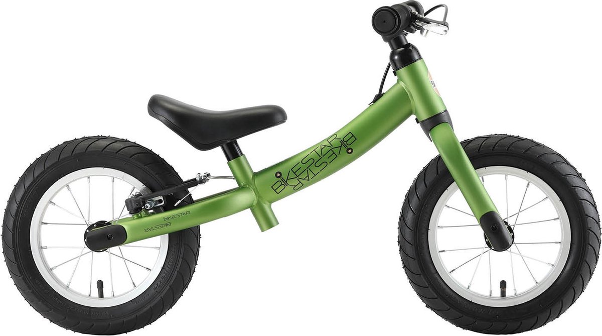 Bikestar meegroei loopfiets Sport 12 inch, felgroen (4260184710126)