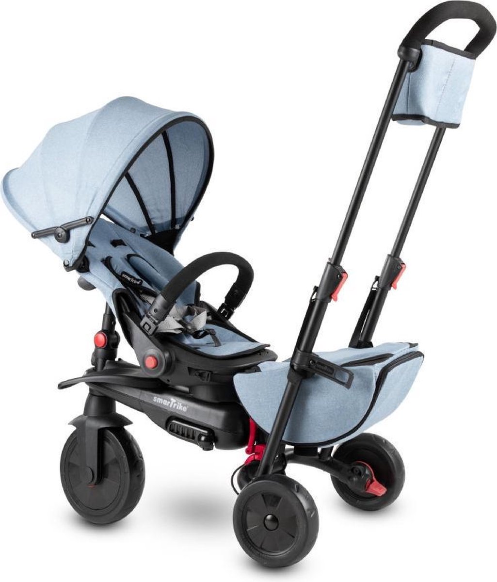 Smartrike Smartfold 700s - Driewieler - Unisex - Lichtblauw;Zwart (4895211402592)