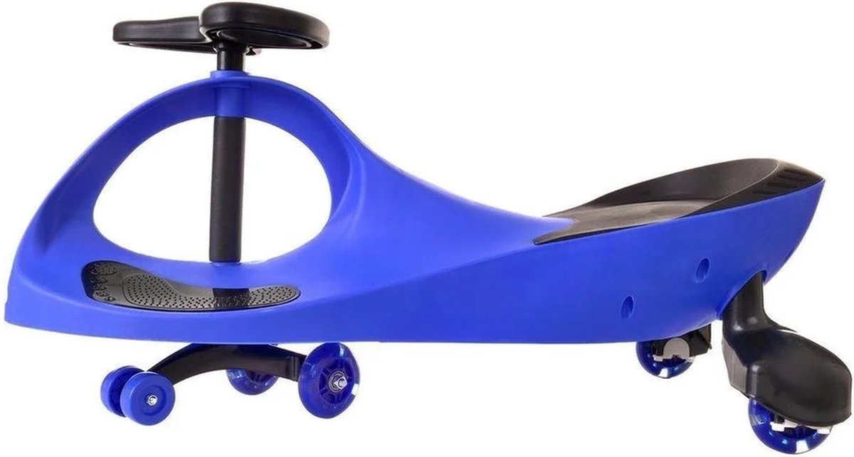 Viking Choice - Wiggle car - LED wielen - tot 130 kg - blauw (8720602821842)