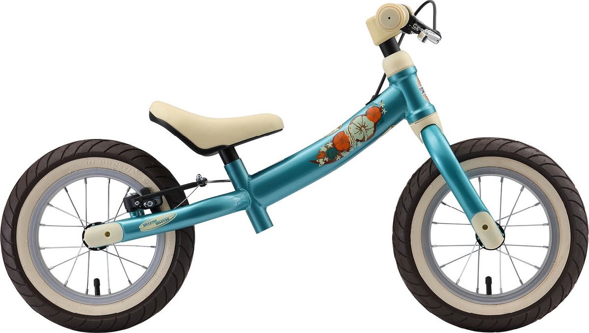 Bikestar meegroei loopfiets Sport 12 inch, turquoise (4260184714865)