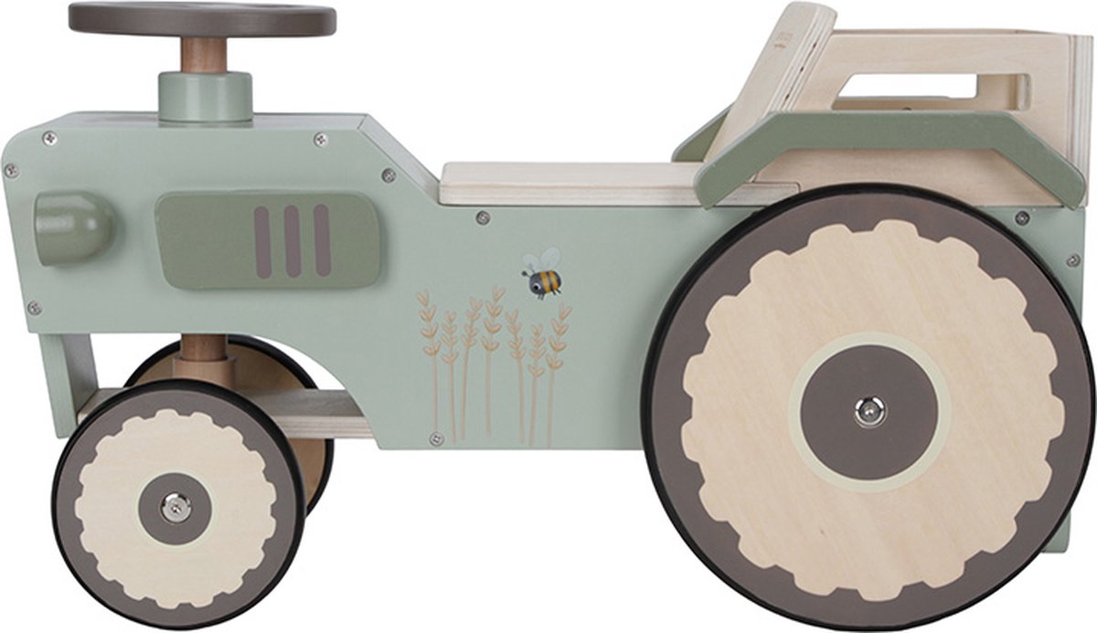 Little Dutch - Houten looptractor - Little Farm FSC (8713291771550)