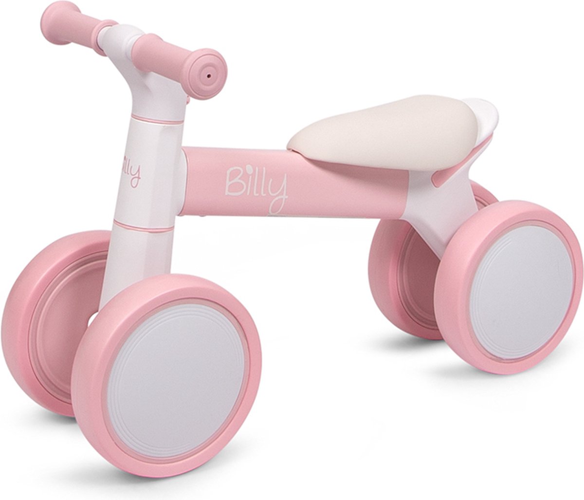 Loopfiets 1 - 3 Jaar Pina Roze - Wit (5404016487292)