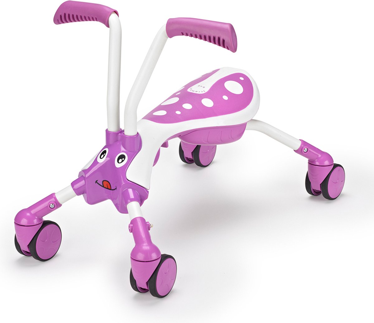 The Bugs Scramblebug Bubblegum Loopfiets Met 4 Wielen - Loopfiets (5021854085154)