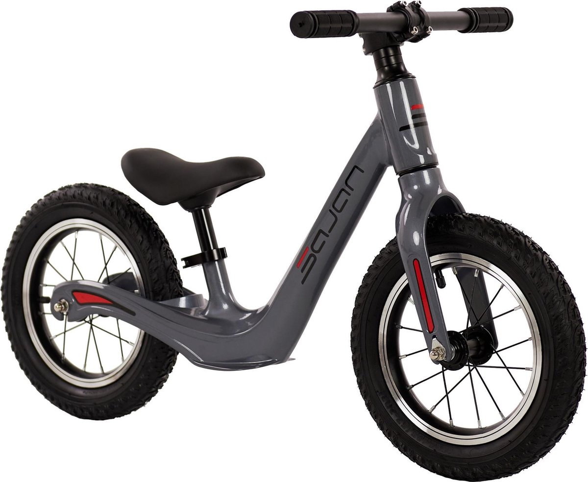 2Cycle - Loopfiets - First - Luchtbanden - Roze- Loopfiets 2 jaar - Balance bike (8718836101915)