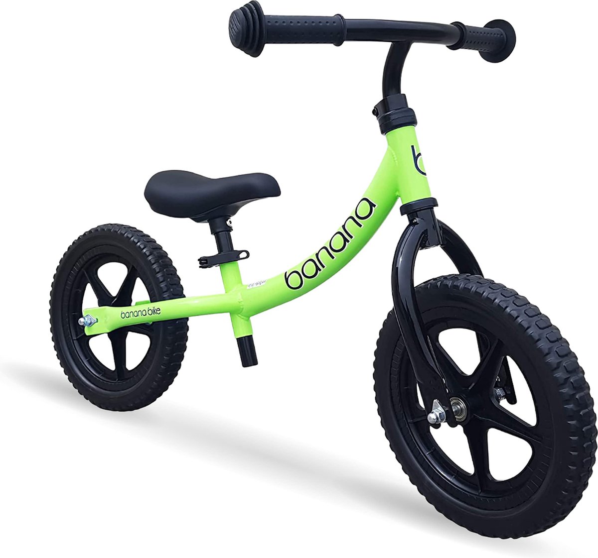 Banana Bike LT Bike - Kinderfiets zonder pedalen - Lichtgewicht fiets met aluminium frame - Loopfiets voor meisjes - Verstelbaar stuur en zadel - Lekvrije EVA-banden - 12 inch (5060493880171)