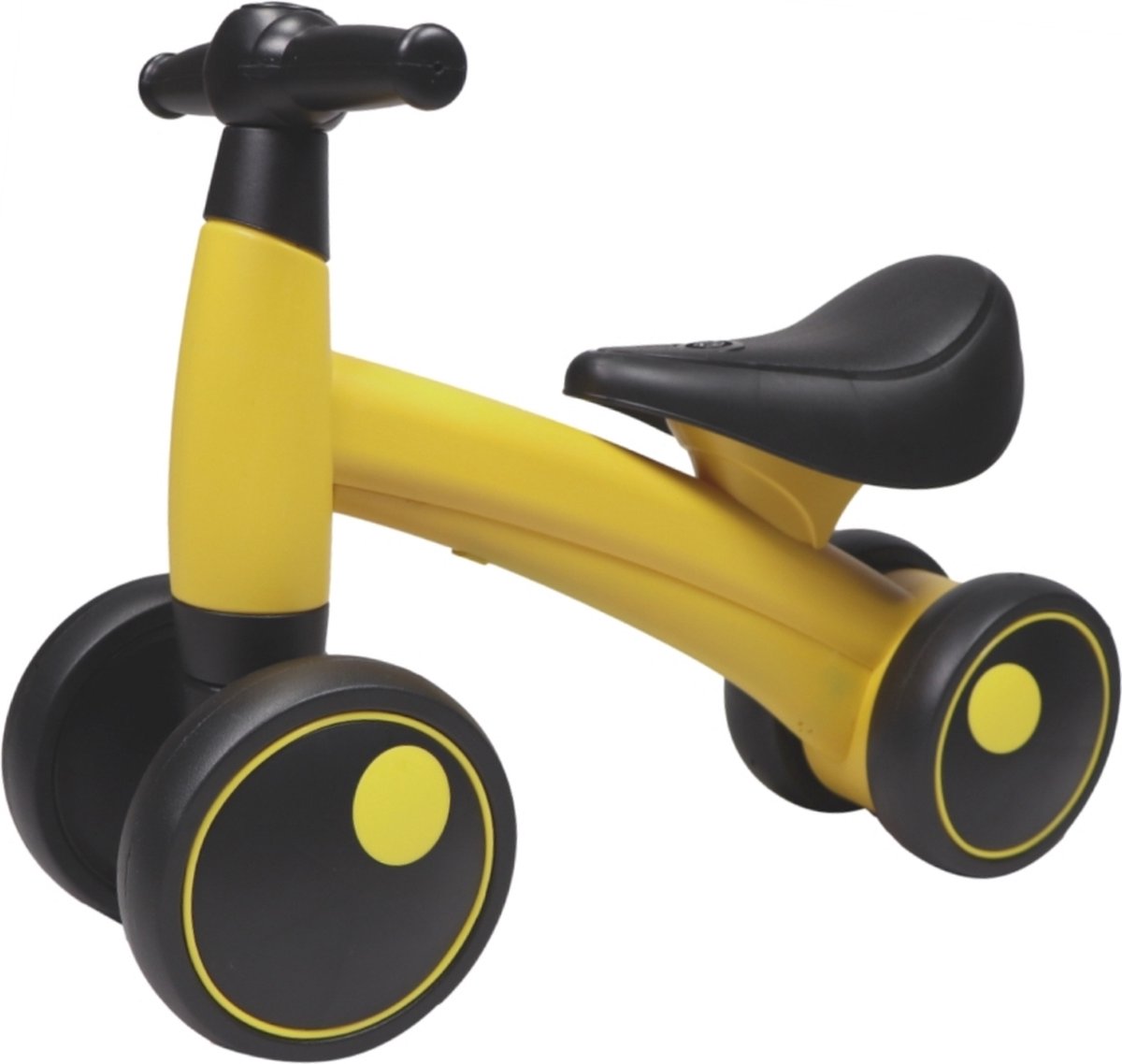 Eco Toys Geel Loopfiets met Licht en Geluid HC493398 (8720289391560)