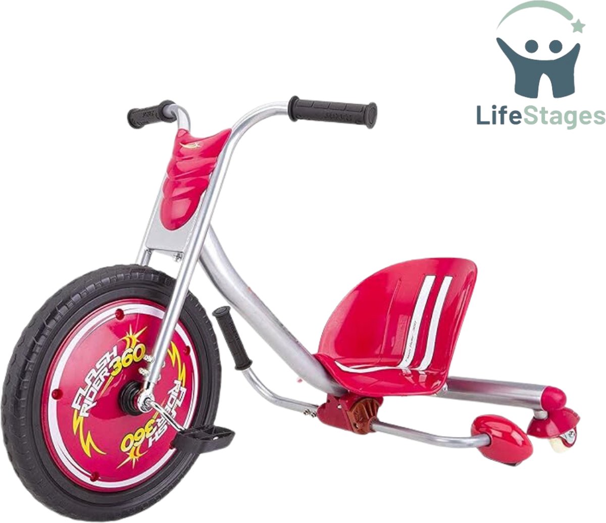 LifeStages - Drift trike - Ultiem spinplezier voor kinderen (leeftijden 6-10) (8721197511217)