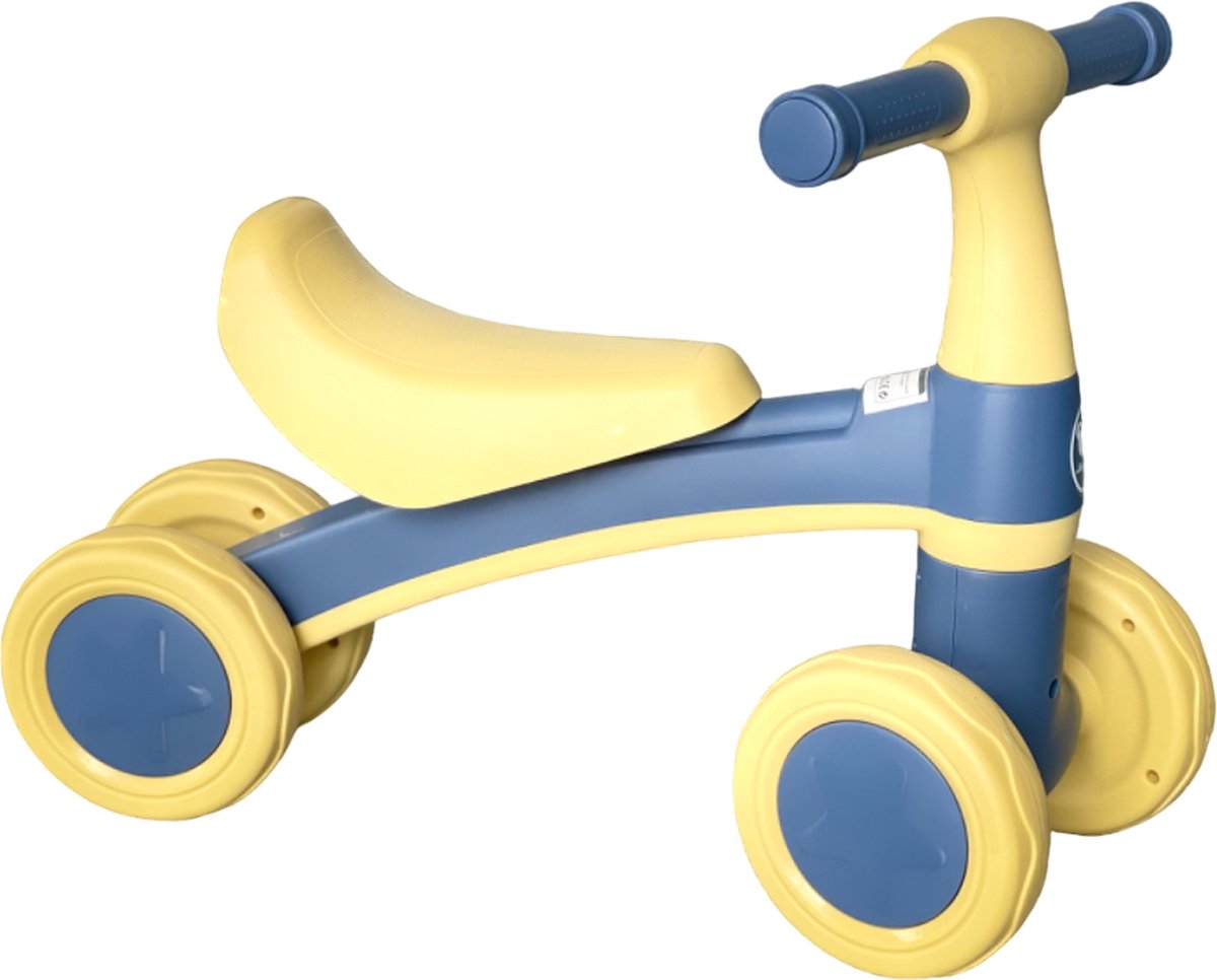 Loopfiets - Vierwieler - Kinderen - Kleurrijk - Stabiel - Vanaf 1 jaar- Kids (5419980497604)